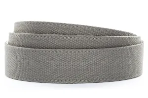 1.5" Grey Canvas Strap