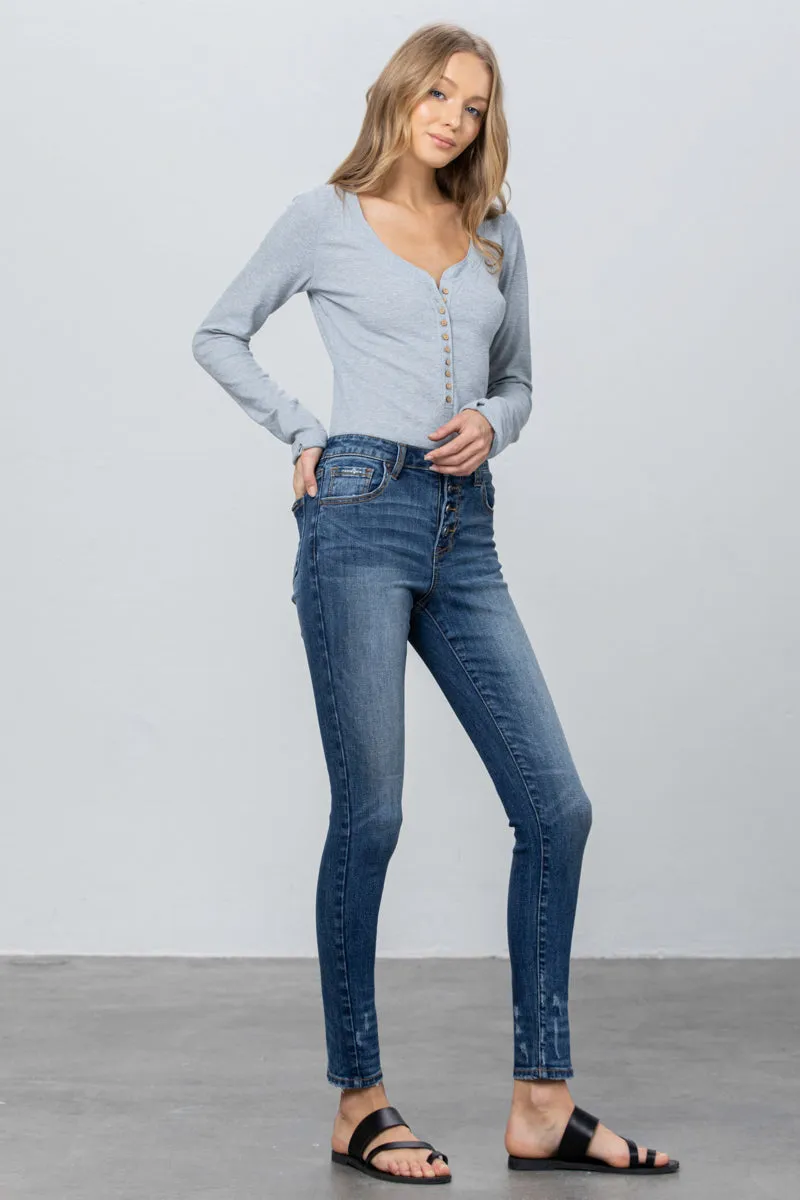 Agnes Full Length Skinny Jeans