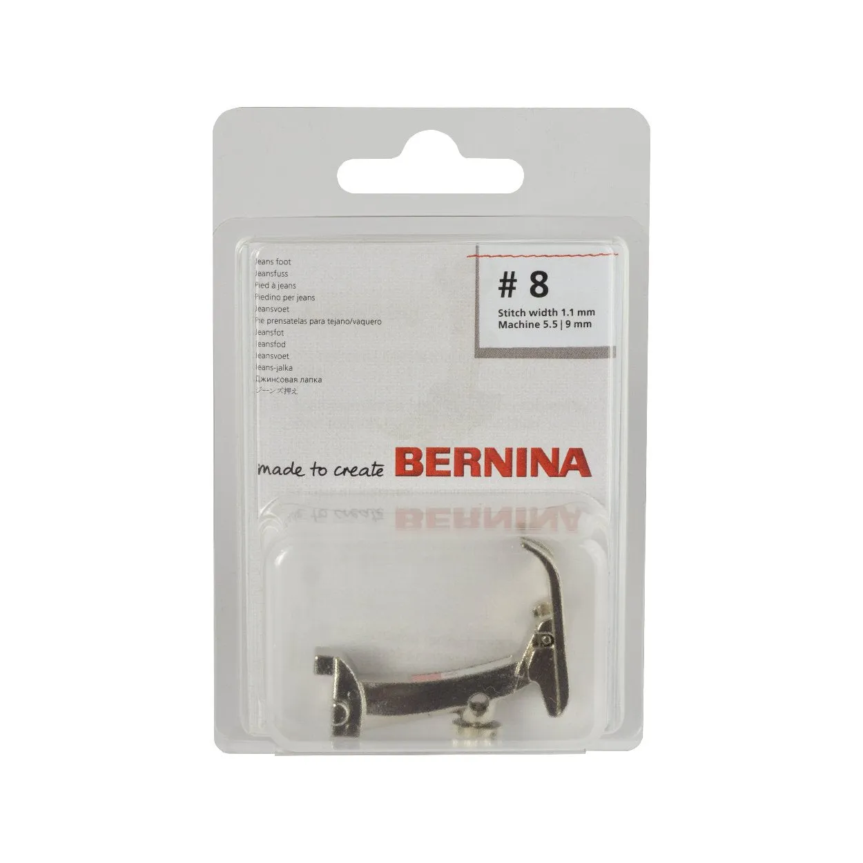 Bernina Foot 8 | Jeans Foot