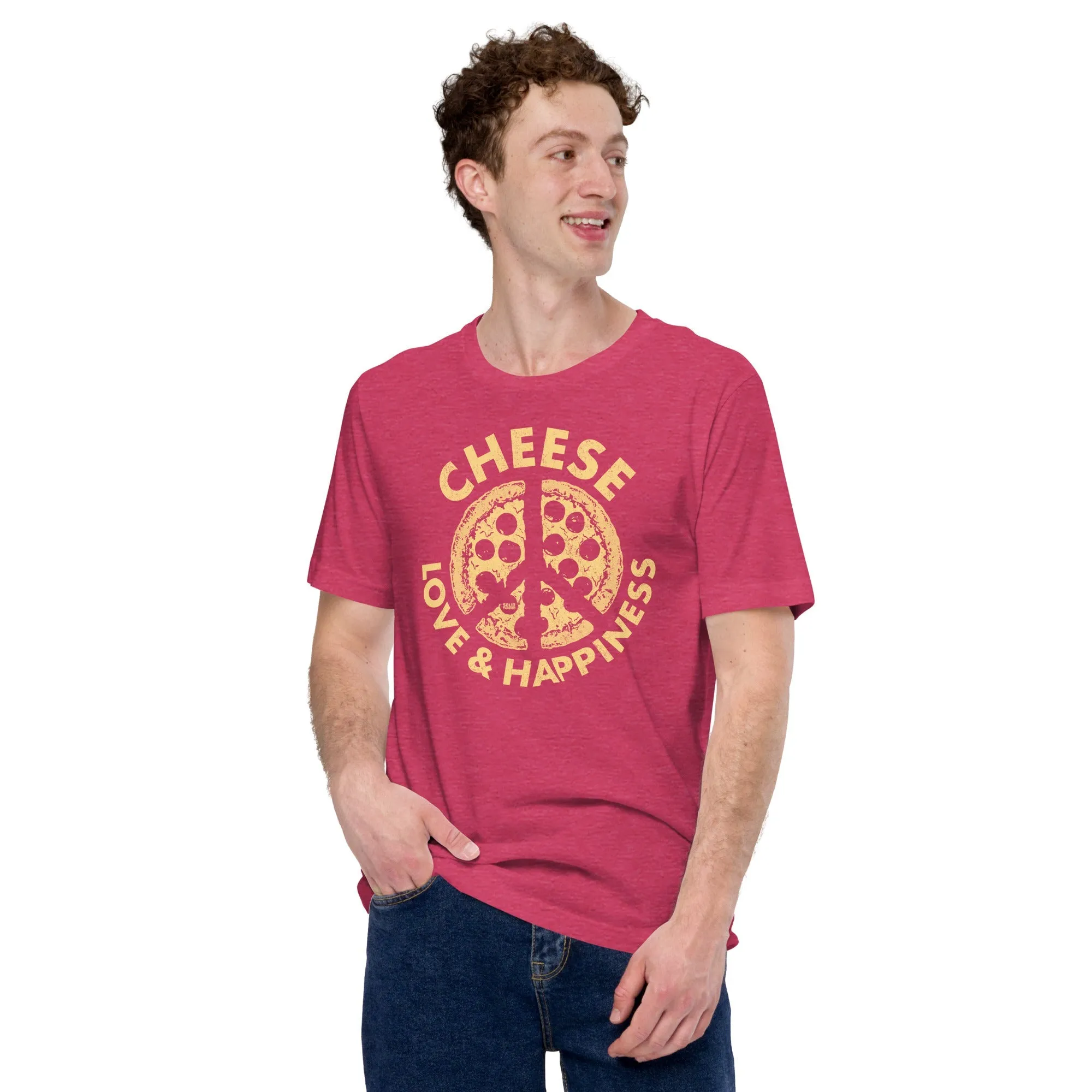 Cheese Love & Happiness Soft Style T-Shirt