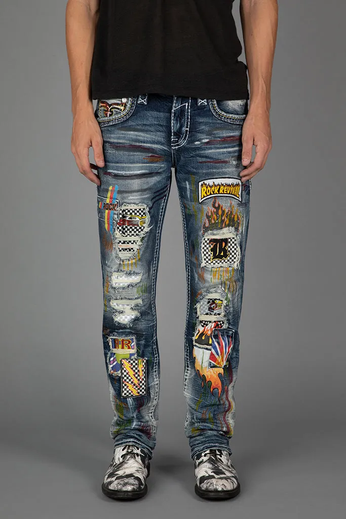 DENNY STRAIGHT JEANS