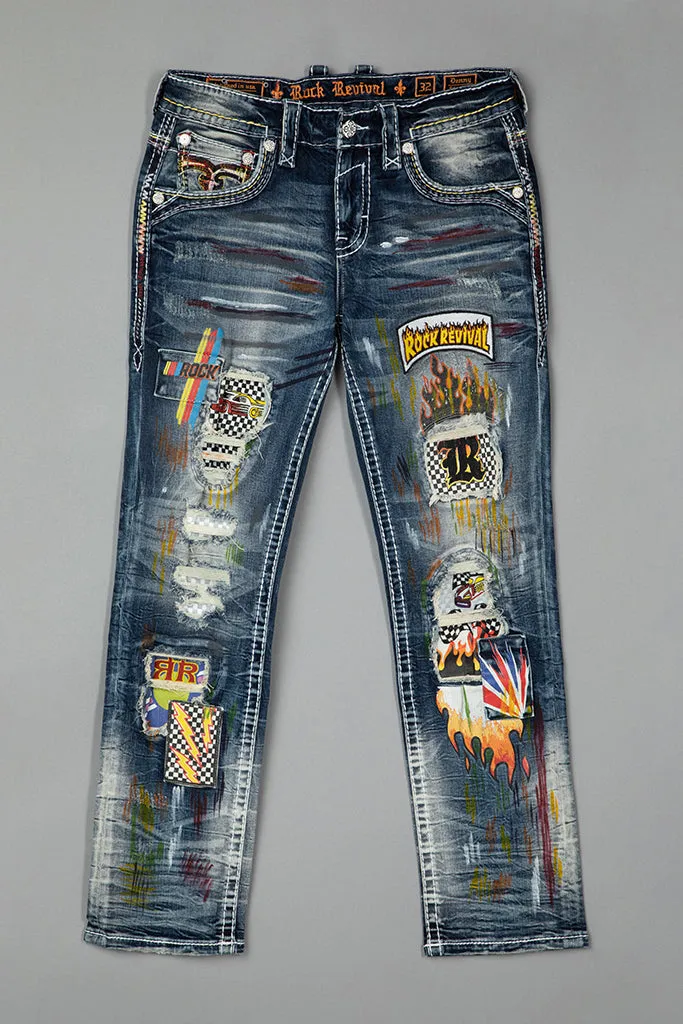 DENNY STRAIGHT JEANS