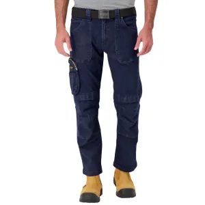 DuraDrive Men's FREEDOM Denim Dark Blue Jeans Work Pants