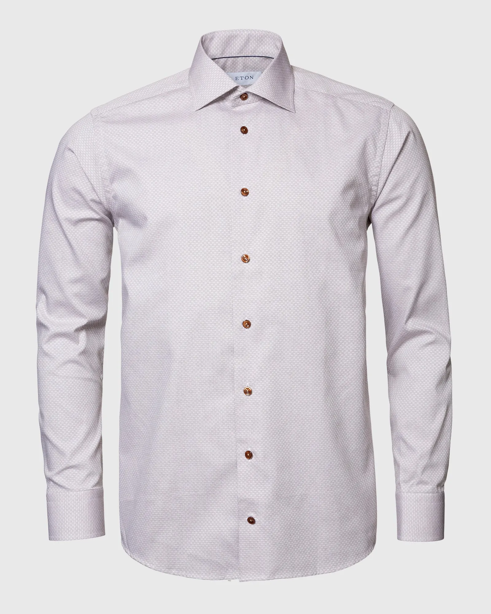 ETON 10000352833 LATTE SLIM SC SHIRT