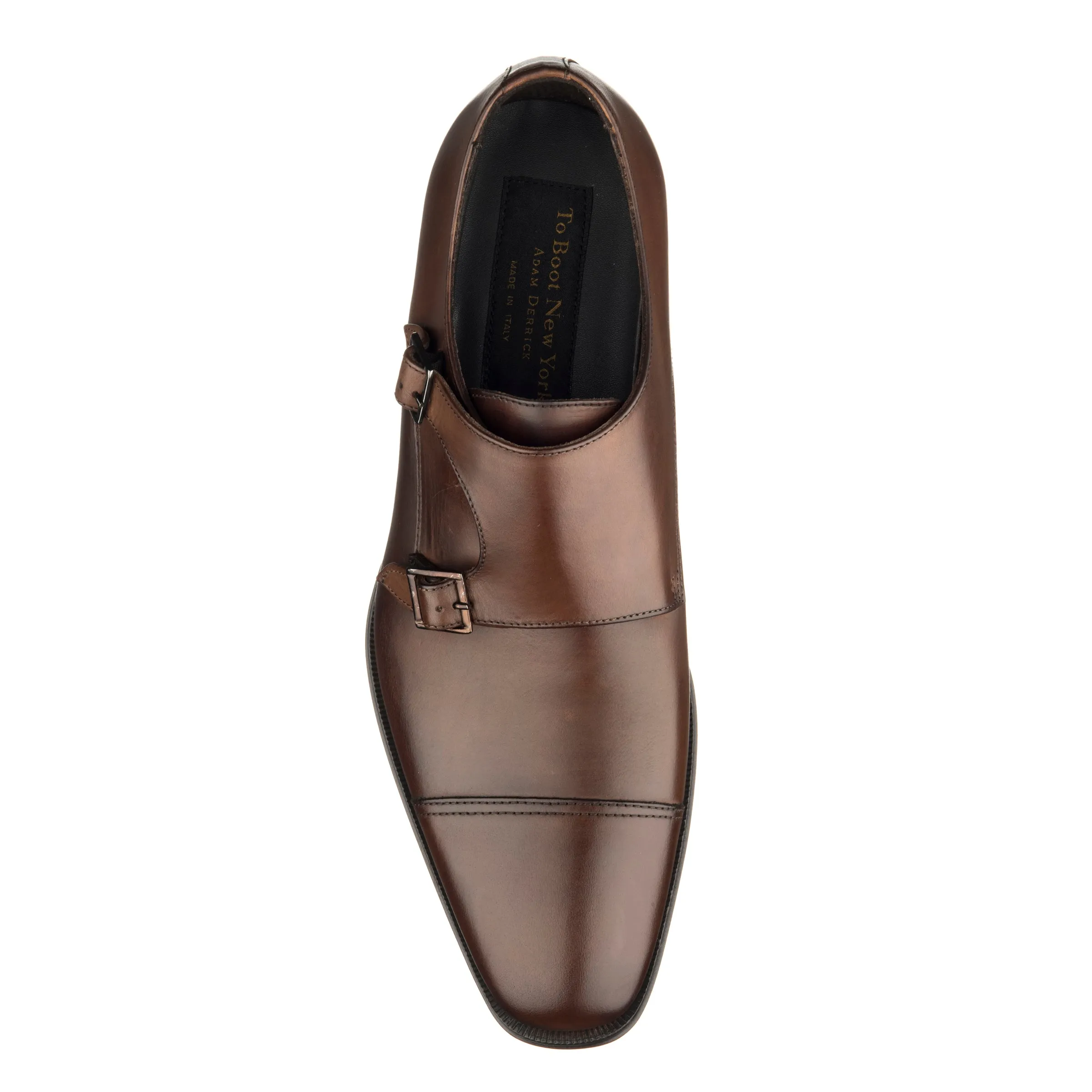 Grant Brown Calf Double Monkstrap