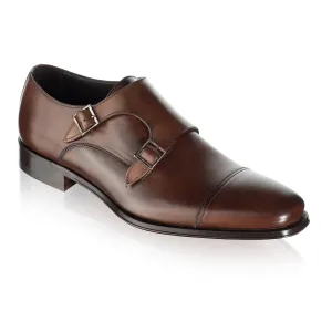 Grant Brown Calf Double Monkstrap