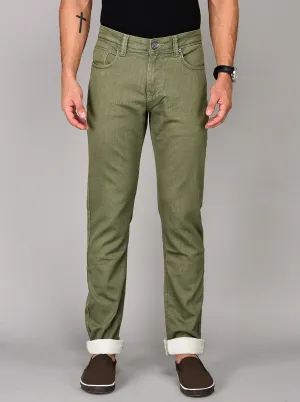 Green Slim Fit Jeans | JadeBlue