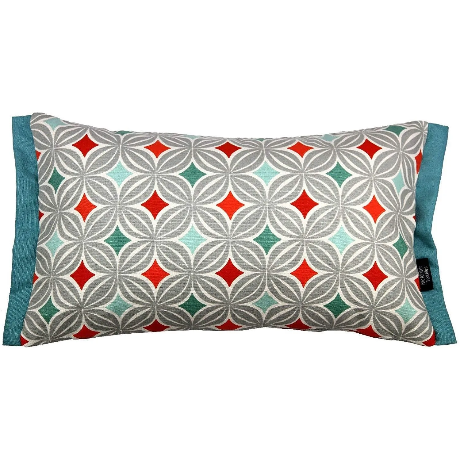 Laila Cotton Print Burnt Orange Pillow