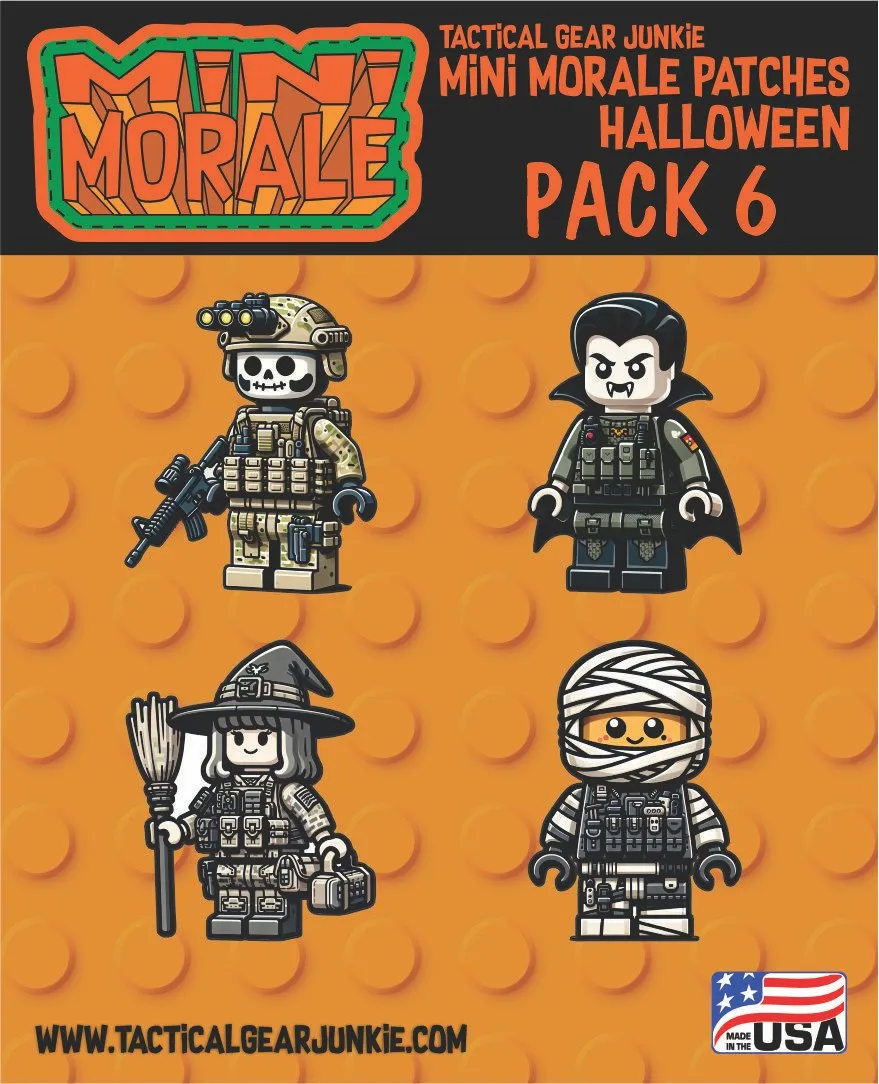 Mini Morale - Halloween Patch Pack 6