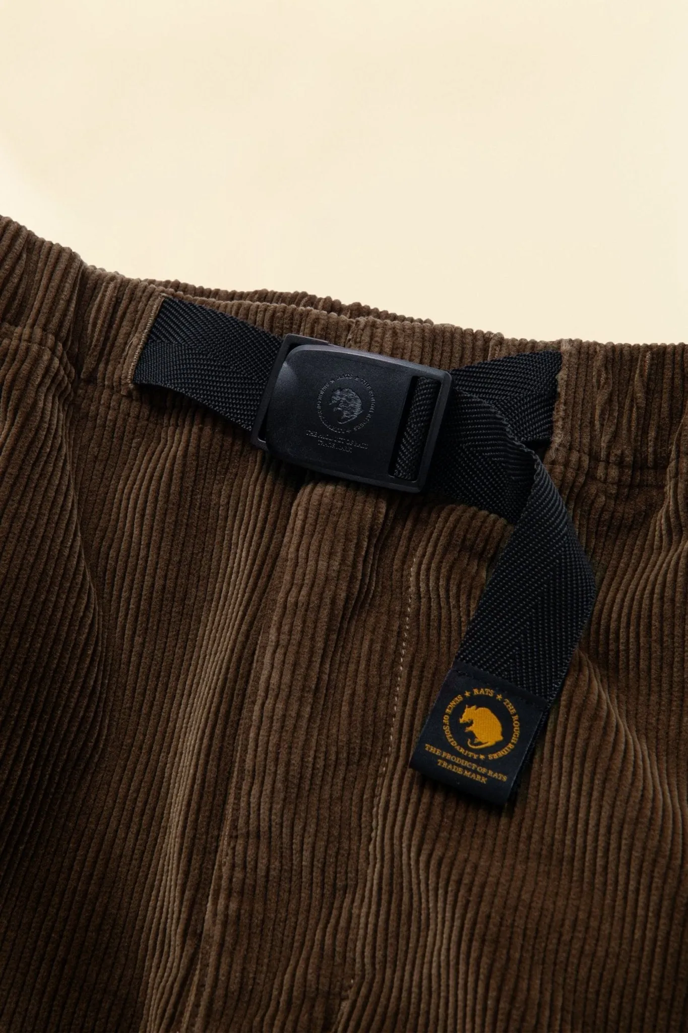 Rats Corduroy Easy Pant - Brown