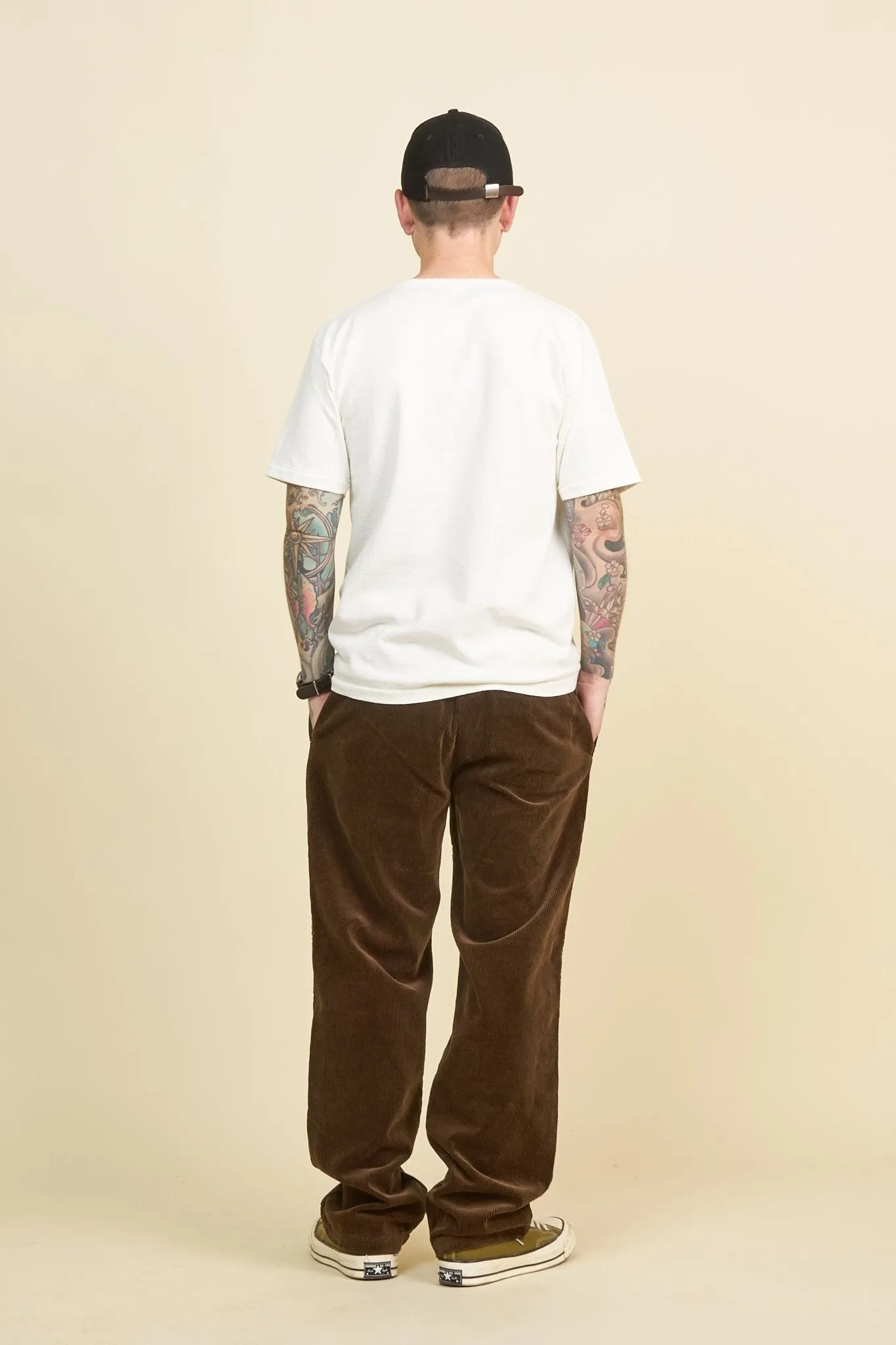 Rats Corduroy Easy Pant - Brown